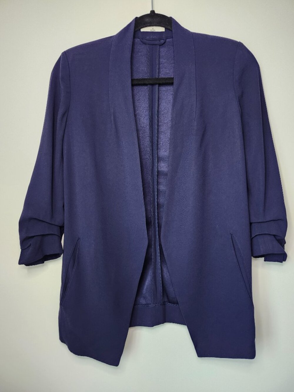 ARTIZIA BABATON Navy Power Blazer - Picture 2 of 10